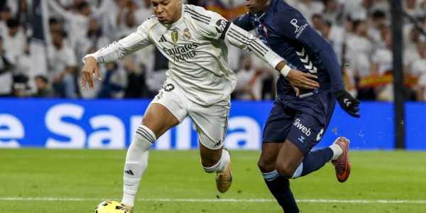 尴尬！皇马4轮不胜丢掉榜首，阿隆索帅位难保，姆巴佩彻底懵圈