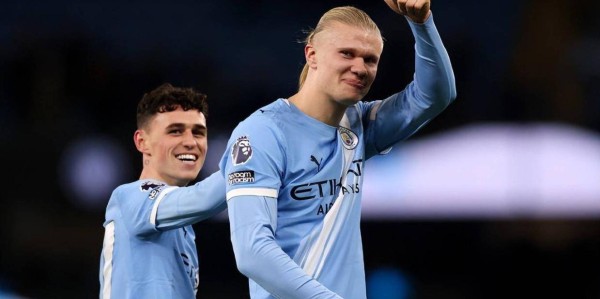 英超射手榜：哈兰德22球领跑！蒂亚戈17球紧随其后！